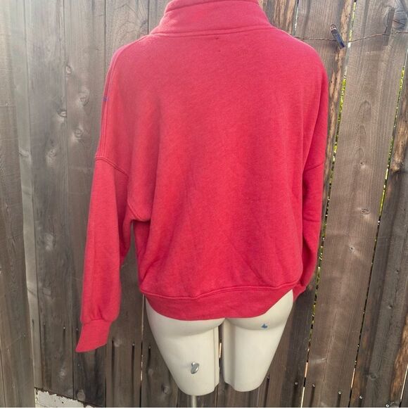 XIRENA CHASE SWEATSHIRT in coral size small - Picture 4 of 8